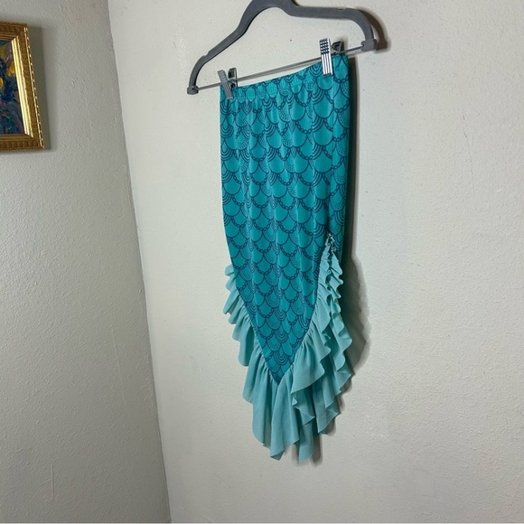 Blue Mermaid Pattern Skirt Size 5/6 - Picture 2 of 5